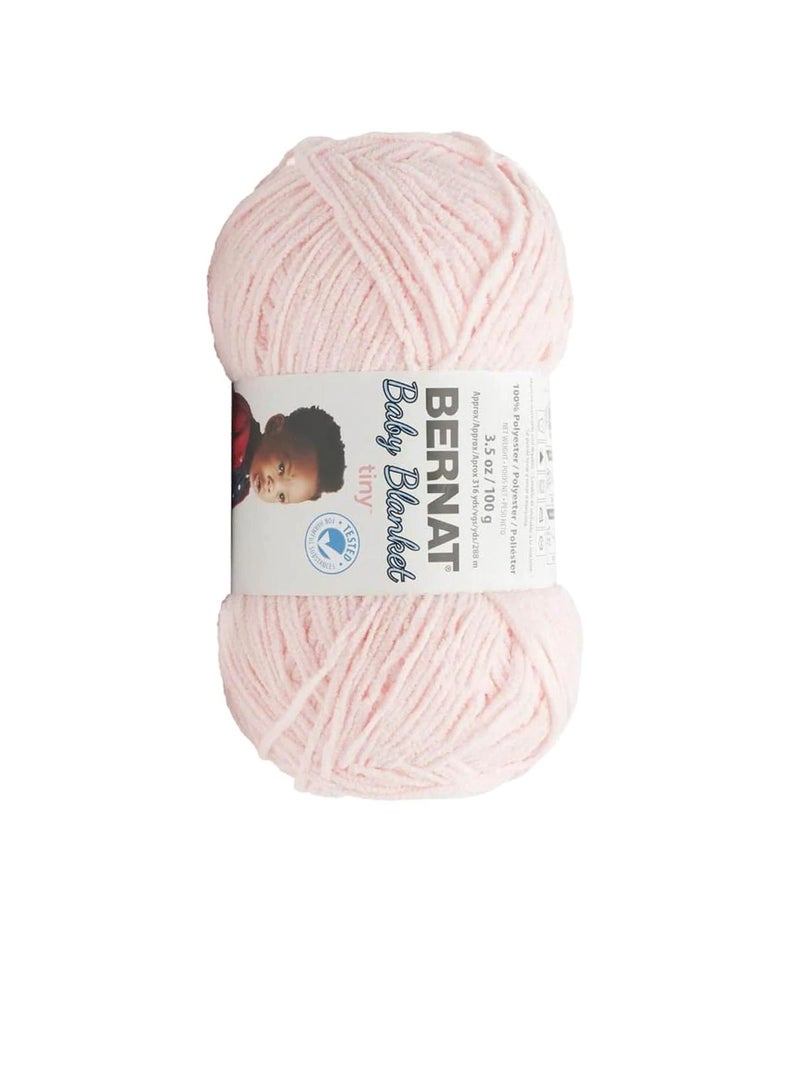 Bernat Baby Blanket Tiny Yarn Hush Pink - Image 1