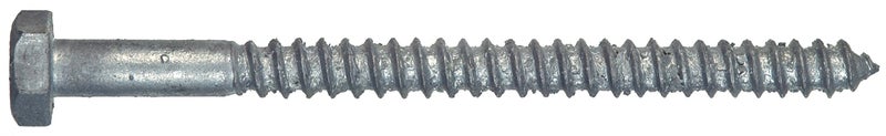 Hillman The Hillman Group 812080 Hot Dipped Galavanized Hex Lag Screw 38 X 6Inch 50Pack