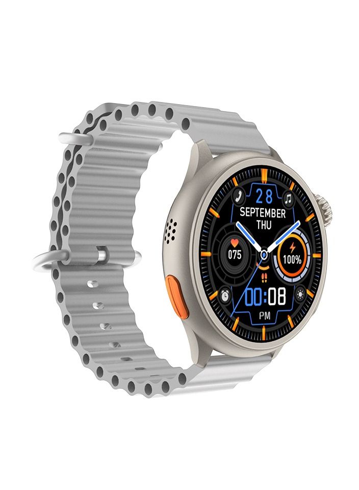 AROAQ Sport Smartwatch Bluetooth Call Waterproof Checks Heart Rate Blood Oxygen Fitness Tracker - Image 1