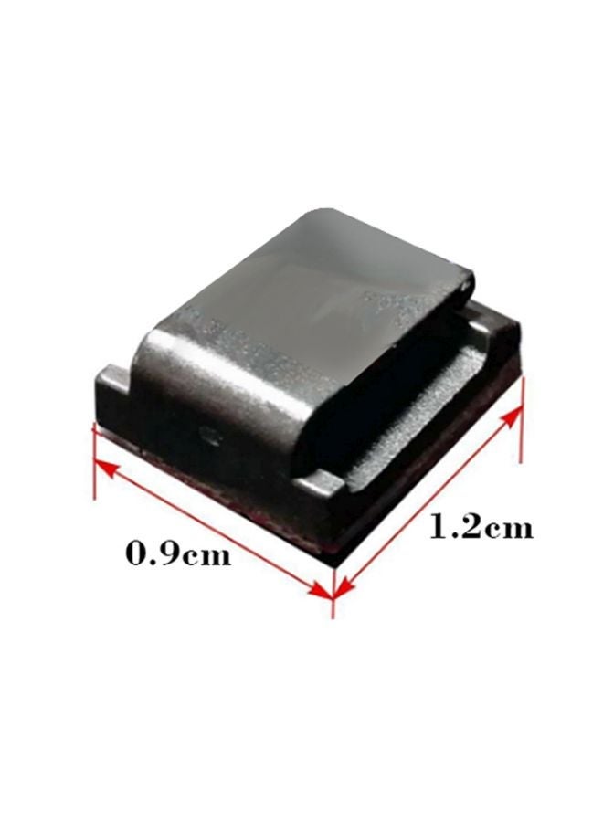 Generic 40-Piece Self-Adhesive Cable Mount Fixed Clip Set  - Image 5
