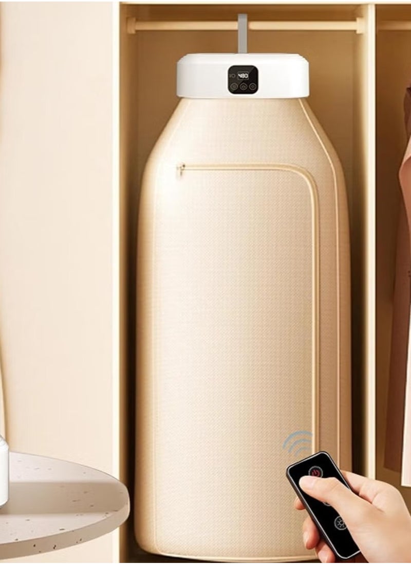 Raxoom - Portable Clothes Dryer Mini Dryer Machine Upgraded Compact Dryer Machine 20min 2H Quick Drying Foldable Dryer Machine - Image 1