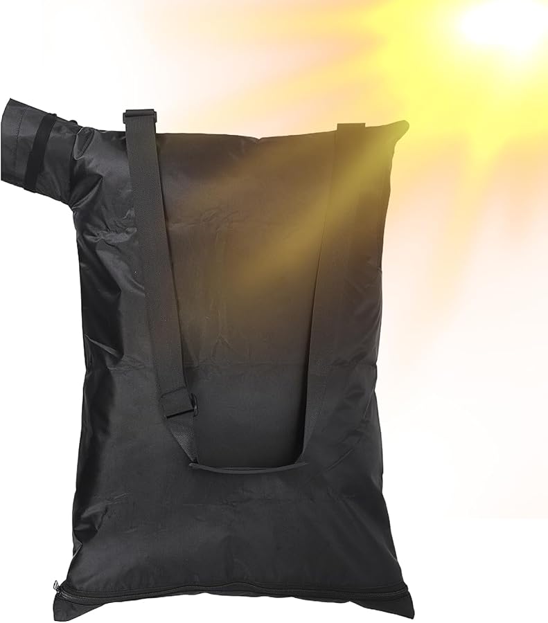 كيس تجميع الأوراق الثقيل بسحاب سفلي للفناء والحديقة والتراس والممر - Image 2