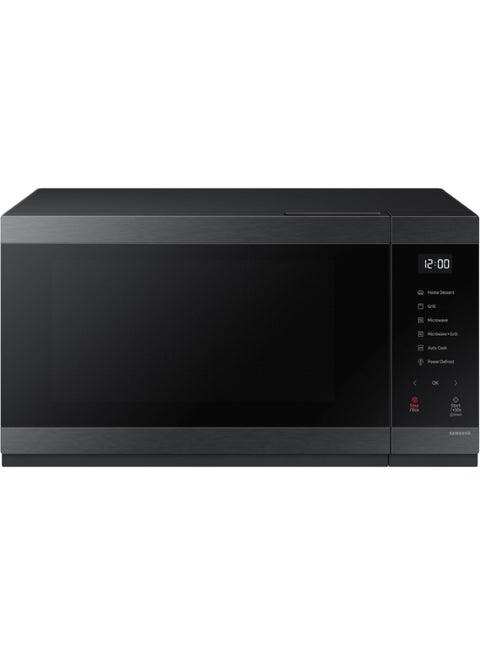 Samsung Microwave 40L Dial Grill MWO With Seamless & Recessed Handle Design and Sheath Heater, 40.0 L 1500.0 W MG40DG5525AGSG Black