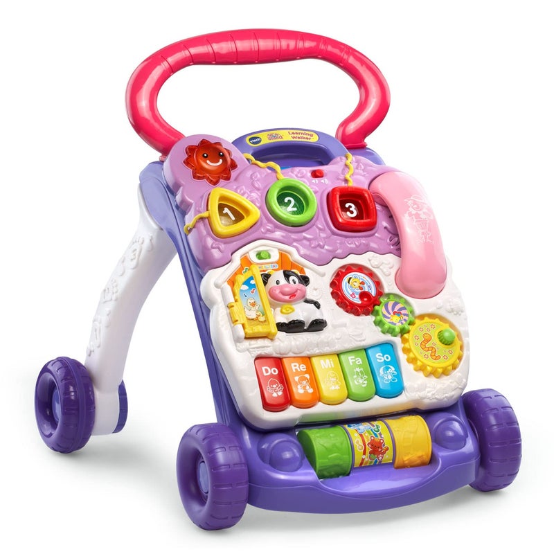 VTech Sit-to-Stand Learning Walker (Frustration Free Packaging), Lavender - Image 2