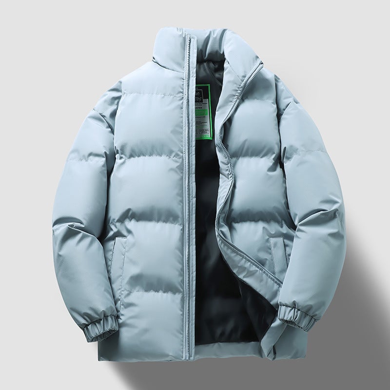 New Premium Thickened Sports Jacket for Men light blue  - Image 1