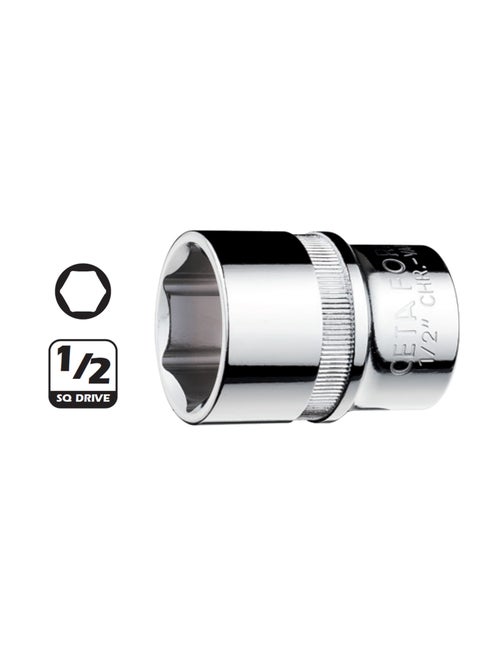C22-H28 28 Mm 1/2” 6 Corner Socket Wrench