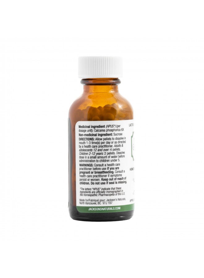 Jackson's Jacksons Cell Salt #2 Calc phos 6X (500 Pellet Bottle) Certified Vegan, Lactose-Free Calcarea phosphorica 6X - Image 2