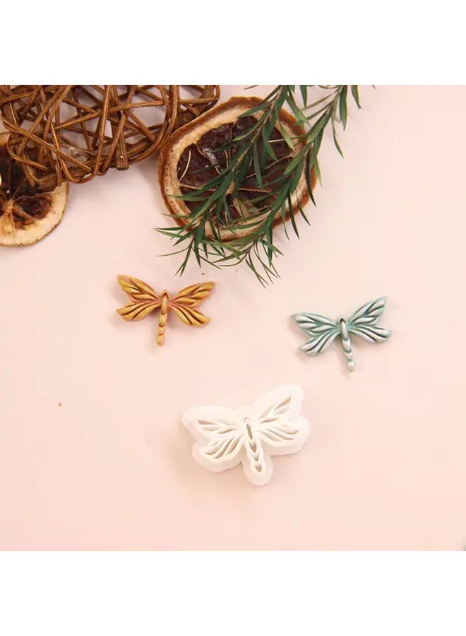 Dragonfly Polymer Clay Cutter 3D Printed Manual Crafting Tool For Jewelry Making - Image 3