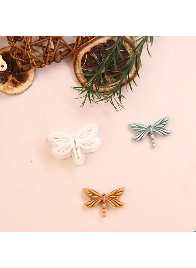 Dragonfly Polymer Clay Cutter 3D Printed Manual Crafting Tool For Jewelry Making - Image 5