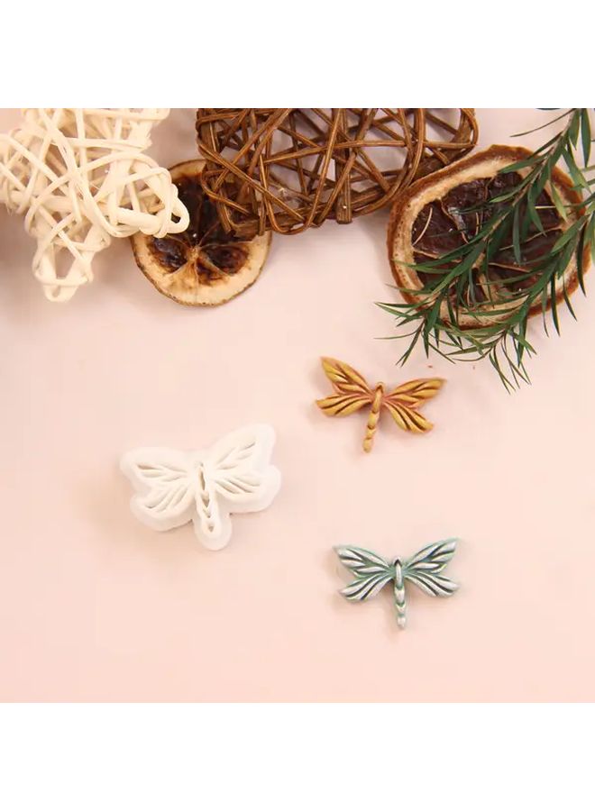 Dragonfly Polymer Clay Cutter 3D Printed Manual Crafting Tool For Jewelry Making - Image 1