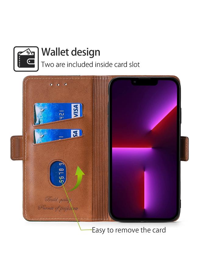 S-TOP Case For Huawei nova 12 5G Contrast Color Side Buckle Leather Phone Case - Image 2