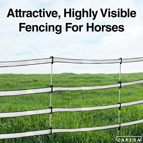 Zareba 1-Inch 656 ft Polytape - 200 M Electric Fencing - Highly Visible Polytape - Easy to Install, Repair, Slice - PT656W1-Z - Image 5