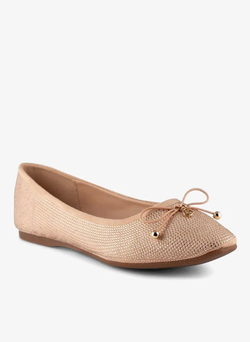 Vincci Pink Women Pointed Toe Flat Pumps for Women | Best Price UAE