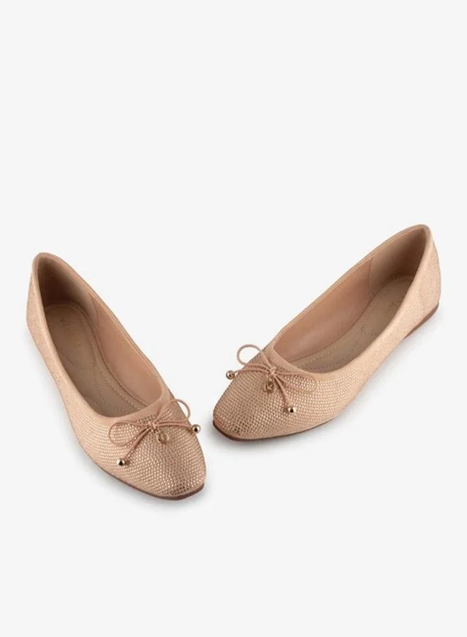 Vincci Pink Women Pointed Toe Flat Pumps for Women | Best Price UAE