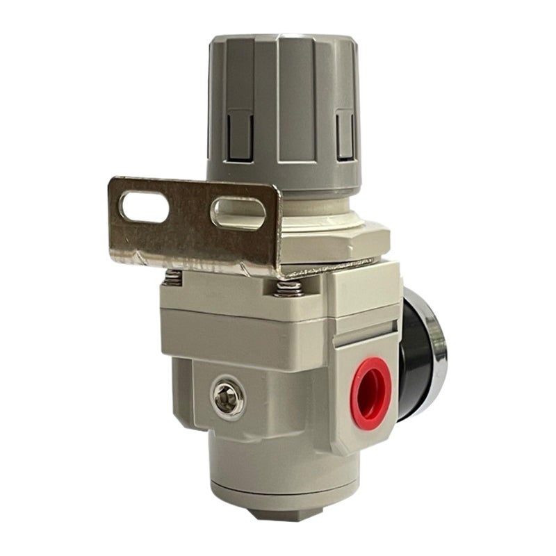 Adjustable Air Pressure Regulator With Gauge 1 4 Inch Control Unit AR2000 02 Pc6 02 - Image 3