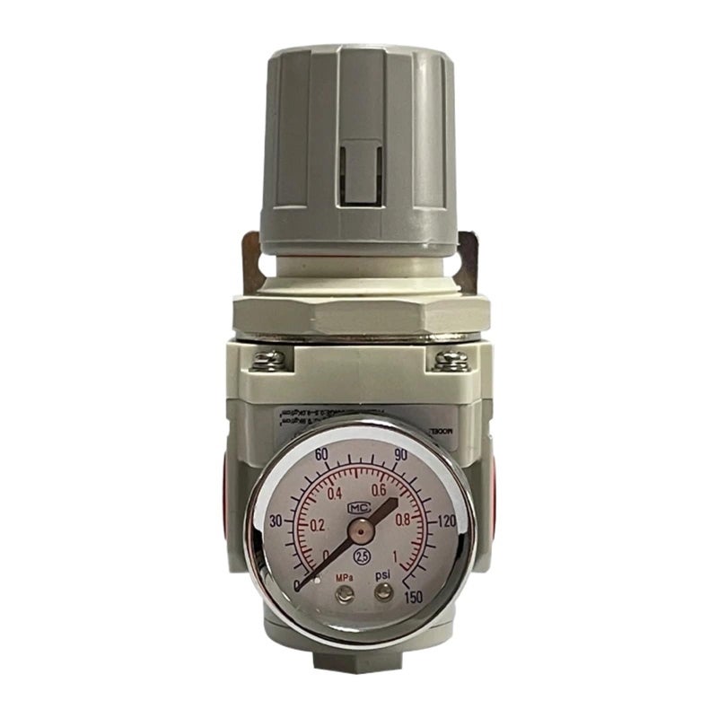 Adjustable Air Pressure Regulator With Gauge 1 4 Inch Control Unit AR2000 02 Pc6 02 - Image 4