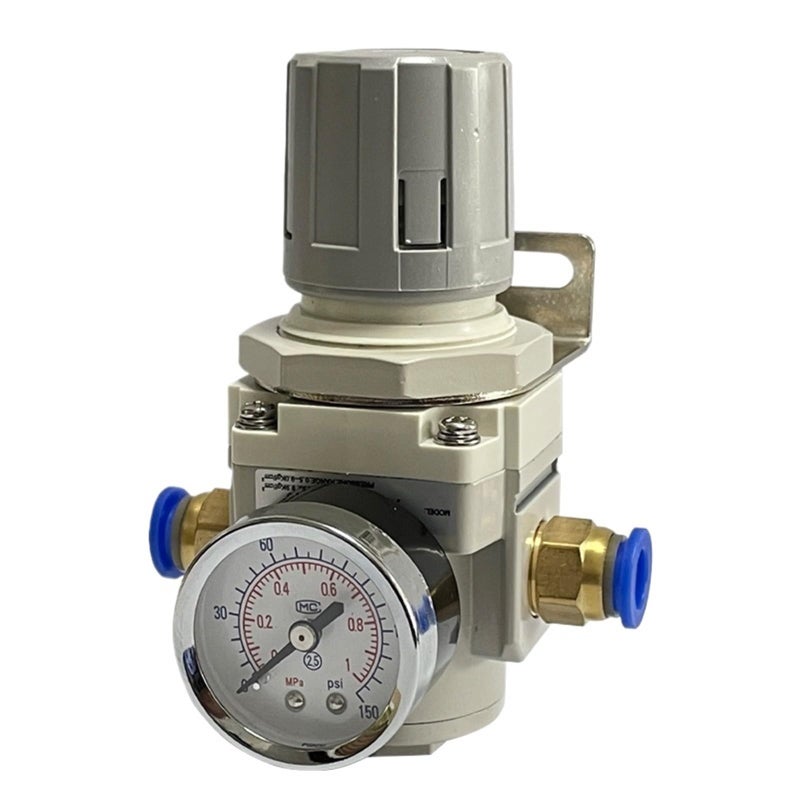 Adjustable Air Pressure Regulator With Gauge 1 4 Inch Control Unit AR2000 02 Pc6 02 - Image 5