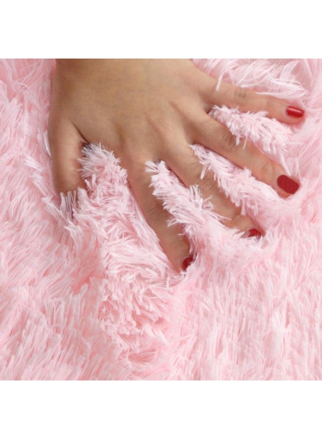 Kekon سجاد داخلي دائري حديث فائق النعومة من كيكو، سجاد أرضي غير قابل للانزلاق، حصيرة حريرية لغرفة المعيشة وغرفة النوم وغرفة الأطفال وغرفة الرضع والحيوانات الأليفة، 1.3 قدم (أسود) - Image 2