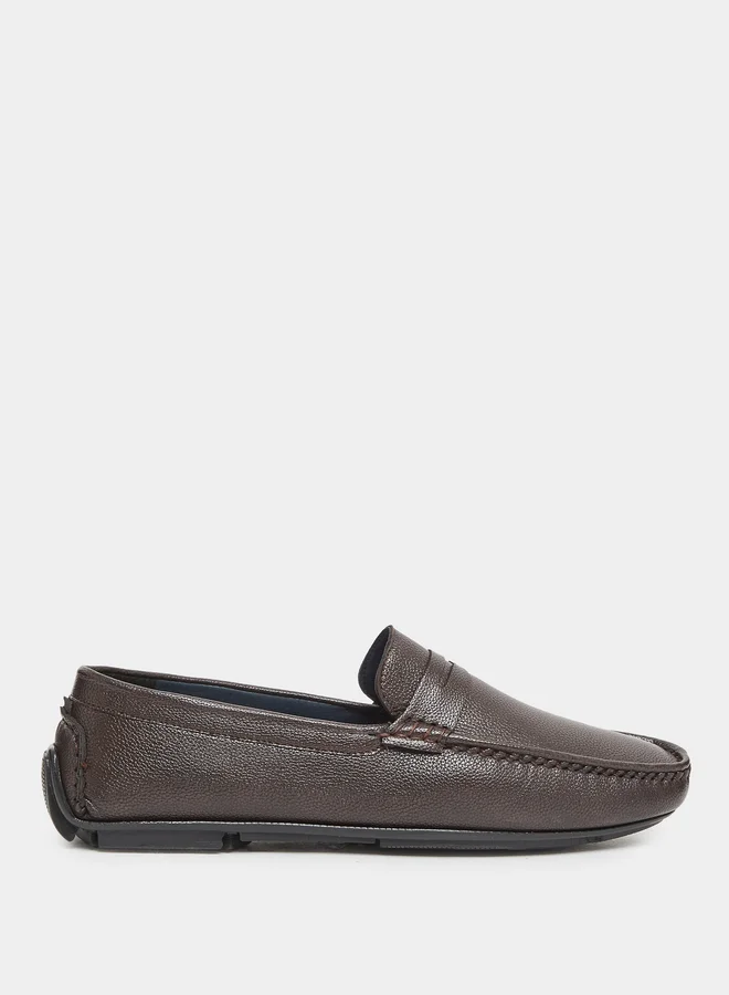 Styli Men Classic Slip-On Loafers