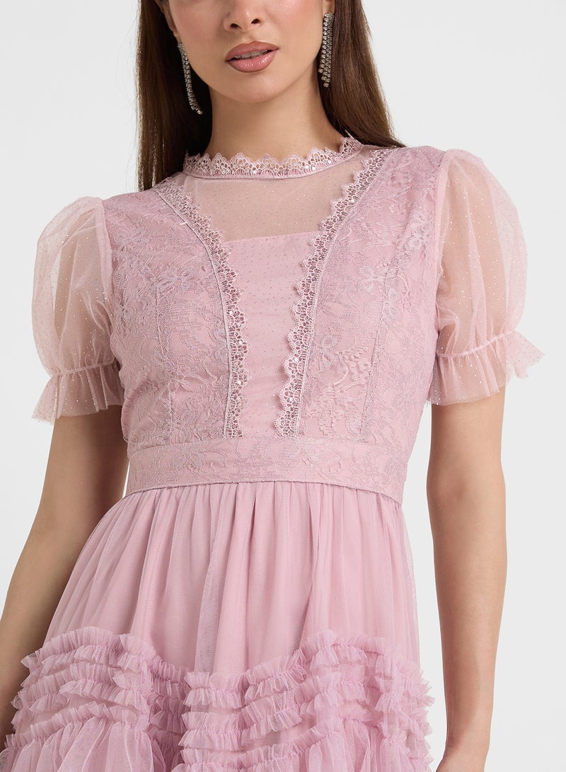 Ella Limited Edition Tiered Tulle Dress - Image 3
