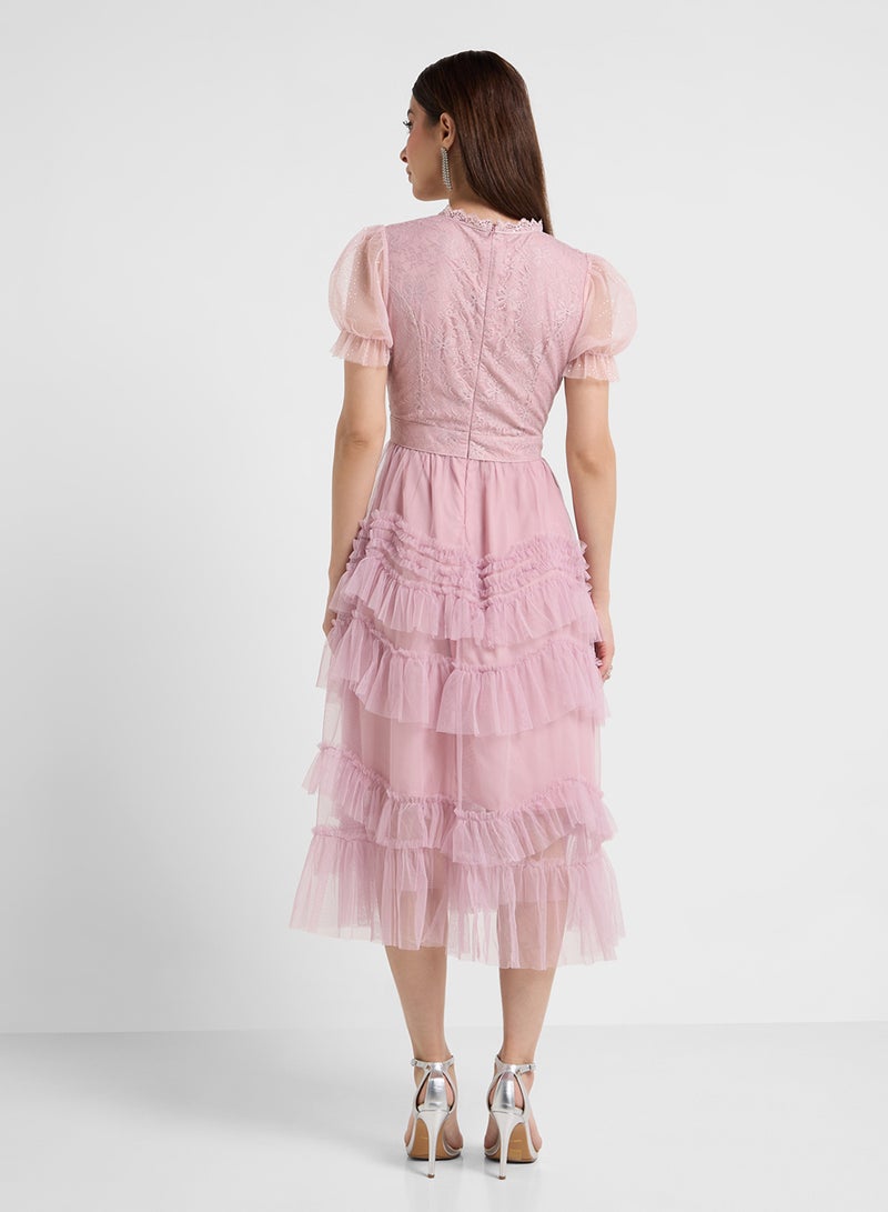 Ella Limited Edition Tiered Tulle Dress - Image 2