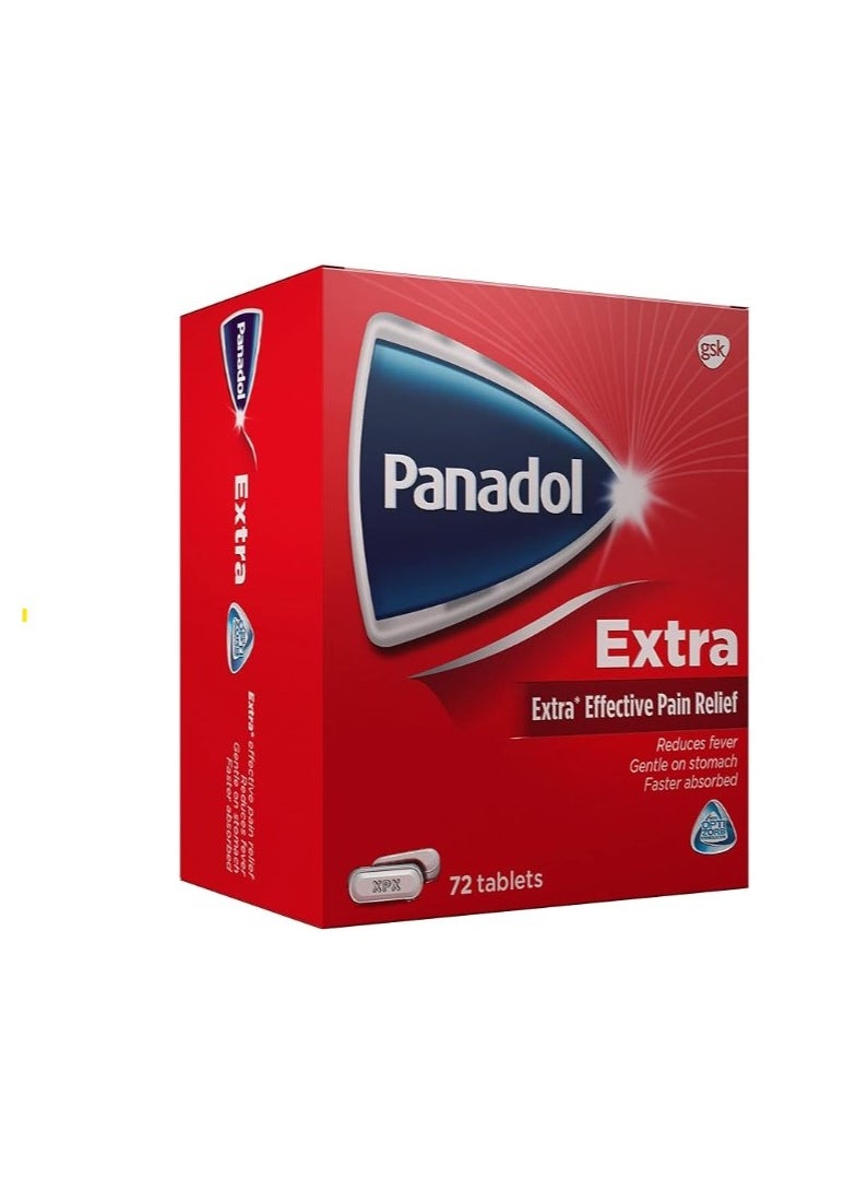 gsk - PANADOL EXTRA 72-TABLET - Image 1