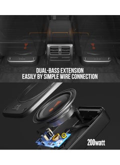 JBL Jbl Basspro Lite: Ultra Compact Underseat Subwoofer With Integrated Amplifier -  160-watt and 80 RMS Active Subwoofer For Car With Deep Bass And Amazing Performance - Easy Installation And Pairing Possible  - Image 3