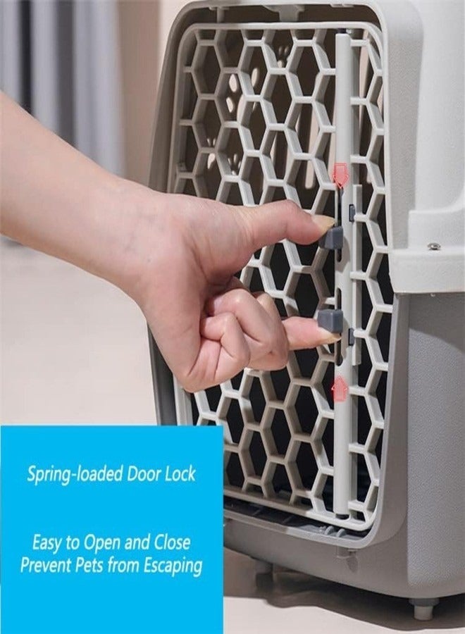 1 قطعة حامل حيوانات أليفة محمول للسفر مع قفص وصندوق لحمل القطط والجرو (متعدد الألوان) - Image 2