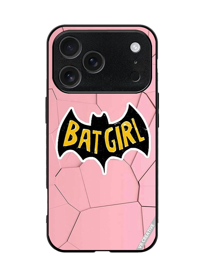 VR CREATIVE Protective Case Cover For Apple iPhone 17 Pro Bat Girl Design Multicolour