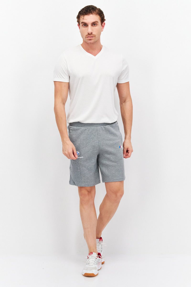 PUMA Puma x BMW Motorsport Men Sportswear Fit Training Short, Grey  - Image 4