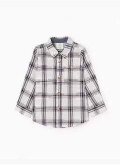 Zippy Zippy Cotton Plaid Shirt For Baby Boys  - Image 1