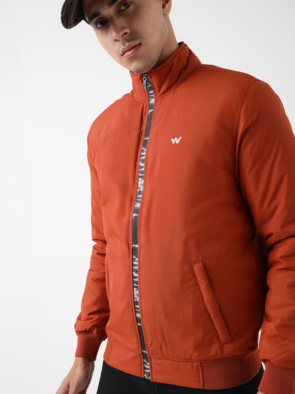 Wildcraft Men Polyester Quilted Jacket (Burnt_Orng, XXXL) - Image 5