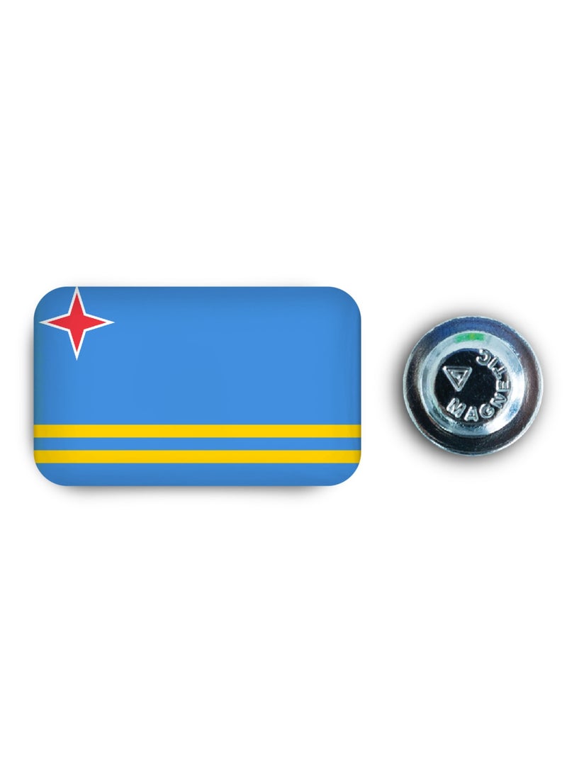 971ميديا علم أروبا - شارة مغناطيسية - Image 1