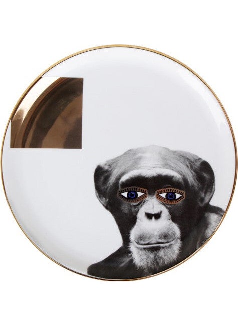 Wild Life Monkey Flat Plate 20 cm - pzsku/ZFEB85630D7D84313D6DCZ/45/_/1725794900/d0ad9faf-4dc3-4b12-9b76-568e290bdea7