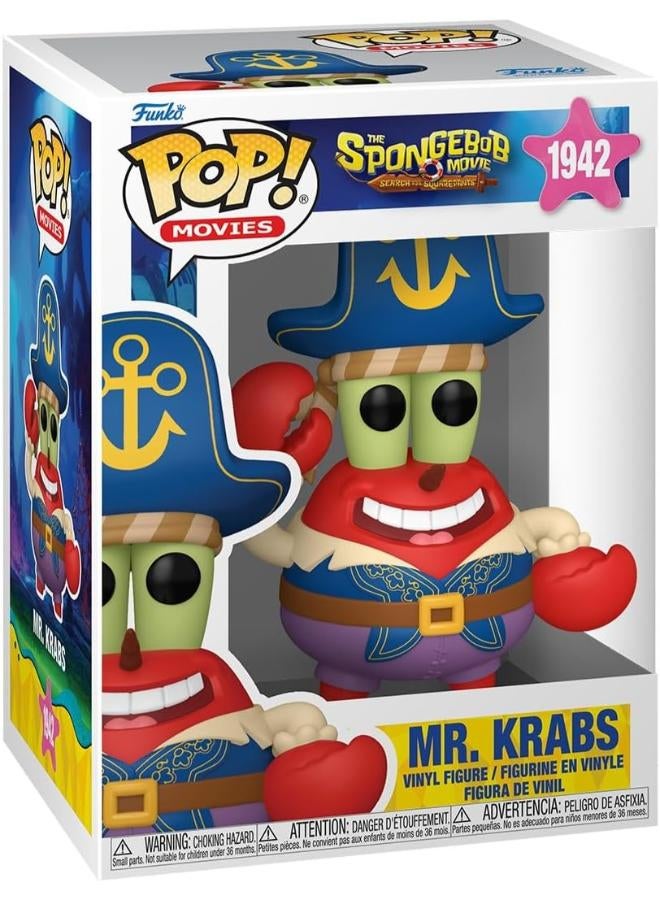 Funko Pop! Movies: The Spongebob Movie - Mr. Krabs - Collectable Vinyl Figure - Gift Idea - Official Merchandise - Toys for Kids & Adults - Cartoon Fans - Model Figure for Collectors - Image 2