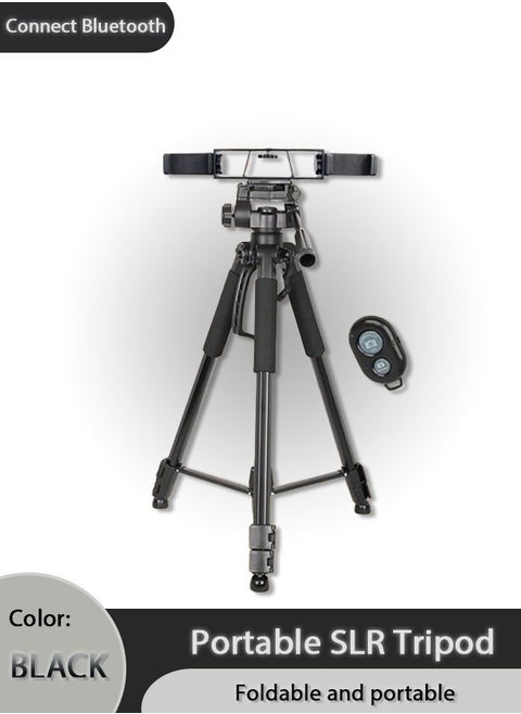Slr Camera Tripod, Photography And Video Stand, Portable Micro Single Tripod, Mobile Phone Stand, Can Be Used For Selfie Live Broadcast, Desktop Fill Light