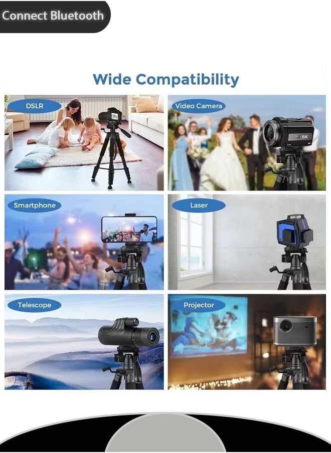 Generic - Slr Camera Tripod, Photography And Video Stand, Portable Micro Single Tripod, Mobile Phone Stand, Can Be Used For Selfie Live Broadcast, Desktop Fill Light - Image 1