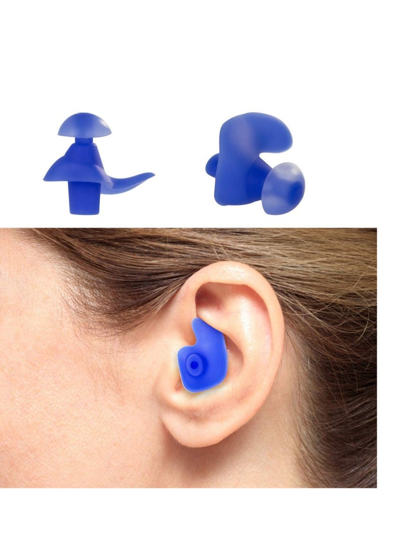 Loquat Swimming Headband Best Design Ear Band to Protect Swimmer Ears, Doctor Recommended to Keep Water Out and Earplugs in, Neoprene Adjustable - Image 4