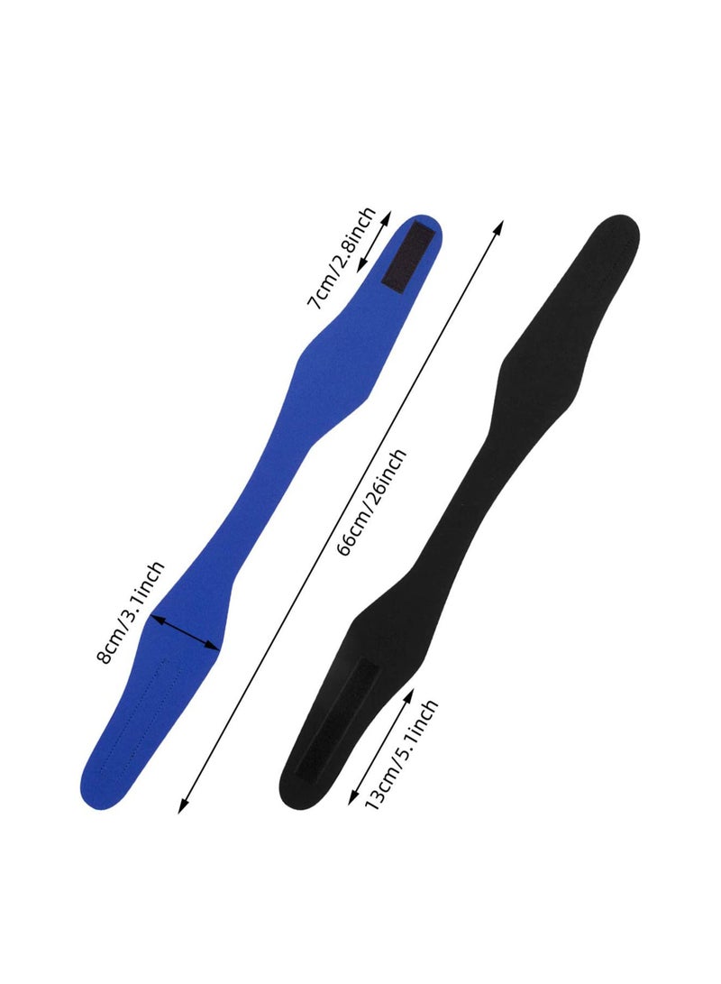 Loquat Swimming Headband Best Design Ear Band to Protect Swimmer Ears, Doctor Recommended to Keep Water Out and Earplugs in, Neoprene Adjustable - Image 5