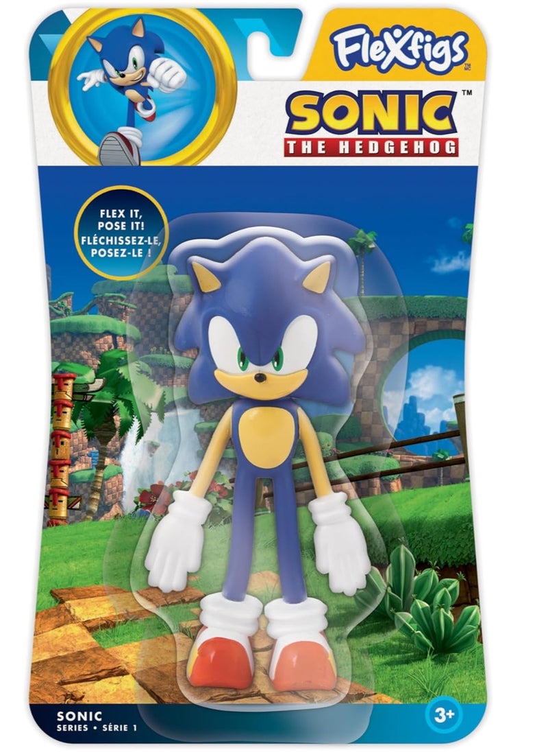 SONIC - Sonic The Hedgehog Collectible Action Figure – Flexible Articulation For Dynamic Posing - 1 Piece Only, Assorted/Character May Vary - Image 1