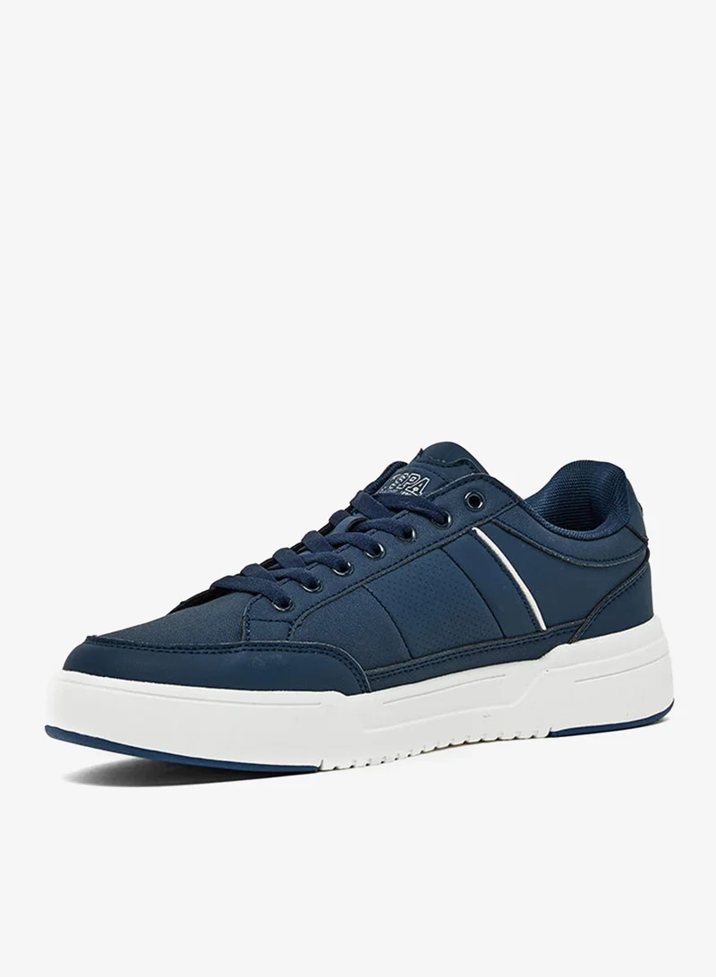 U.S. Polo Assn. NAVY BLUE MEN LIFESTYLE COMFORT SNEAKERS for Men | Best Price UAE