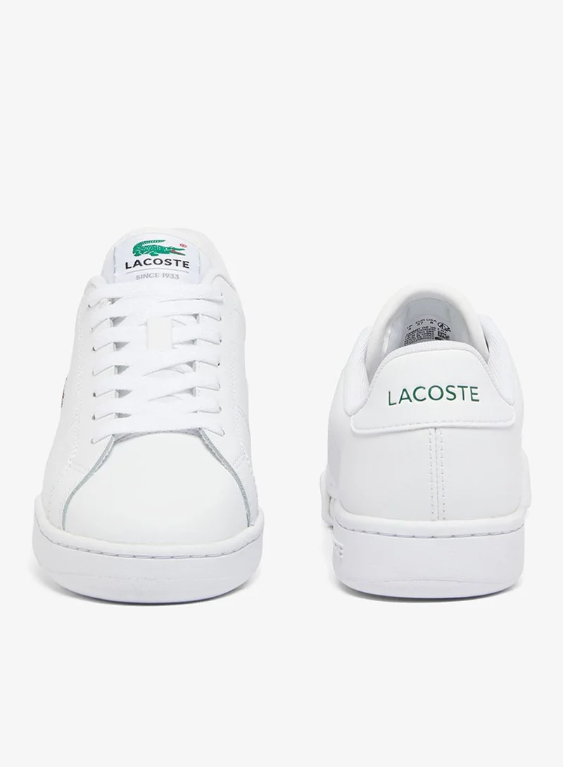 Lacoste WHT/WHT Carnaby Low Top Court Sneakers for Women | Best Price UAE