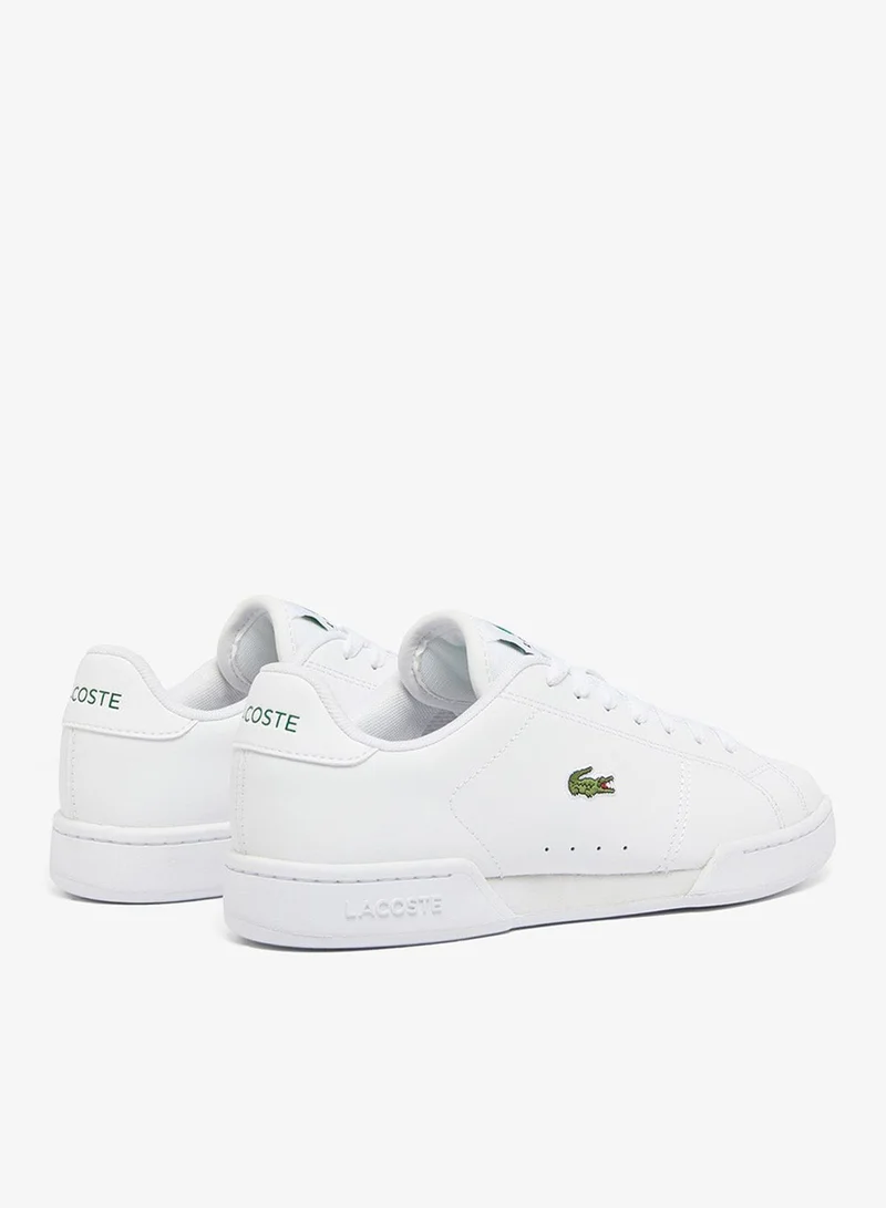 Lacoste WHT/WHT Carnaby Low Top Court Sneakers for Women | Best Price UAE