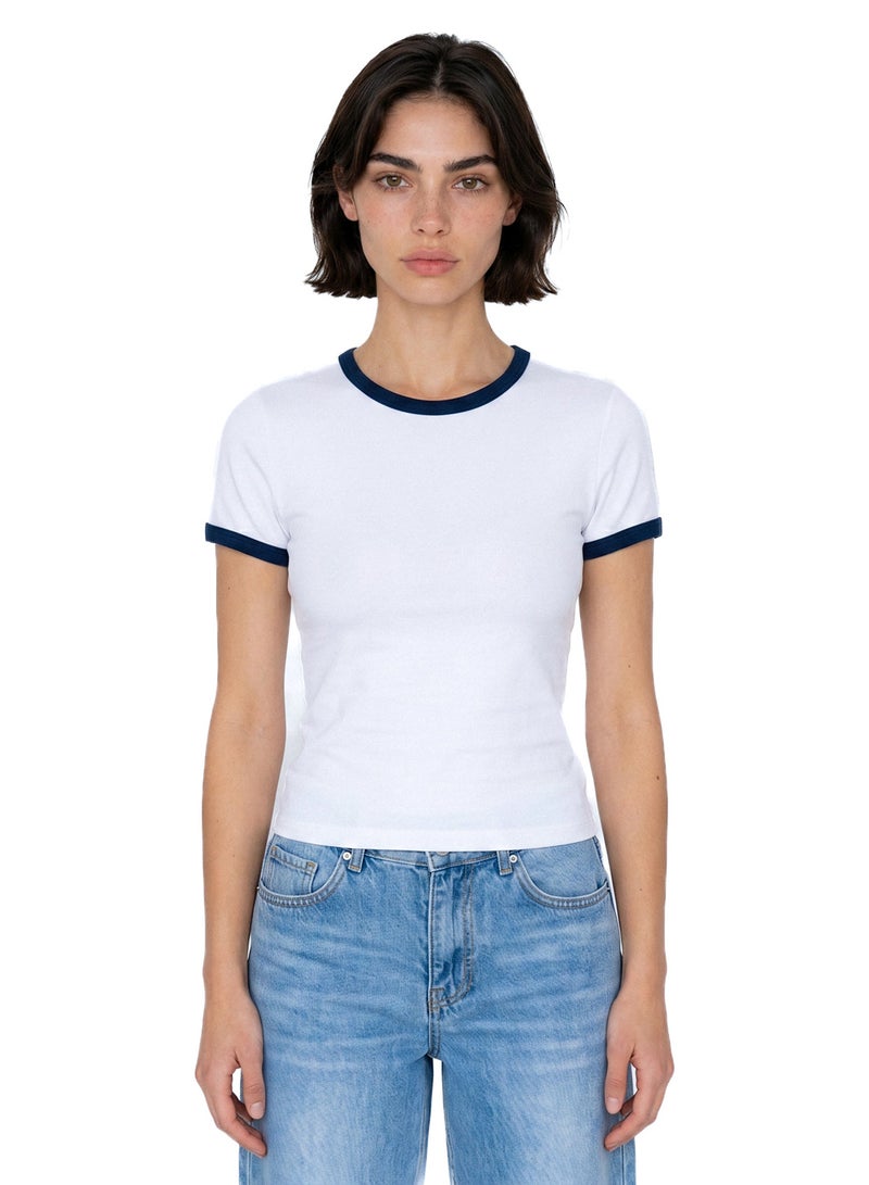 CTRL Contrast Baby Tee - Image 1