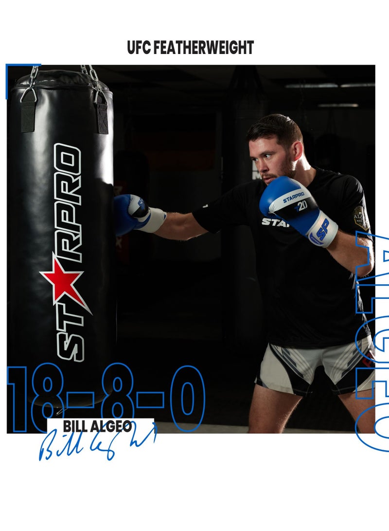 ستاربرو قفازات الملاكمة T20 قفازات الملاكمة الجلدية النباتية للتدريب على السجال مع بطانة مقاومة للماء شبكة شبكية مسامية لحماية اليدين - Image 5