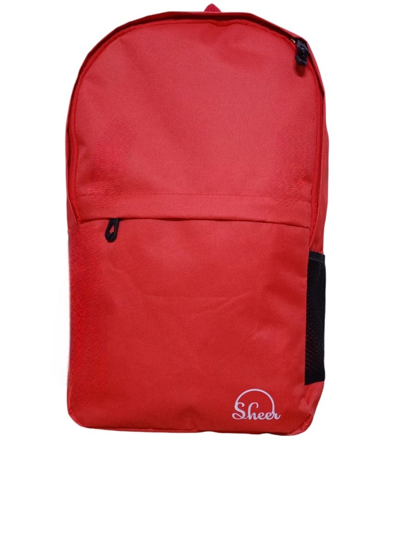 Sheer Fabric-Made Backpack  - Image 1