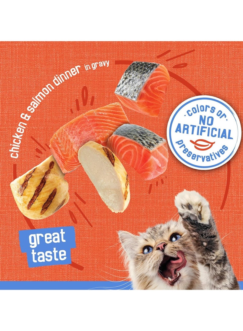 بورينا طعام القطط الرطب من فريسكس شريدز 5.5 أونصة. (24 علبة) - Image 3