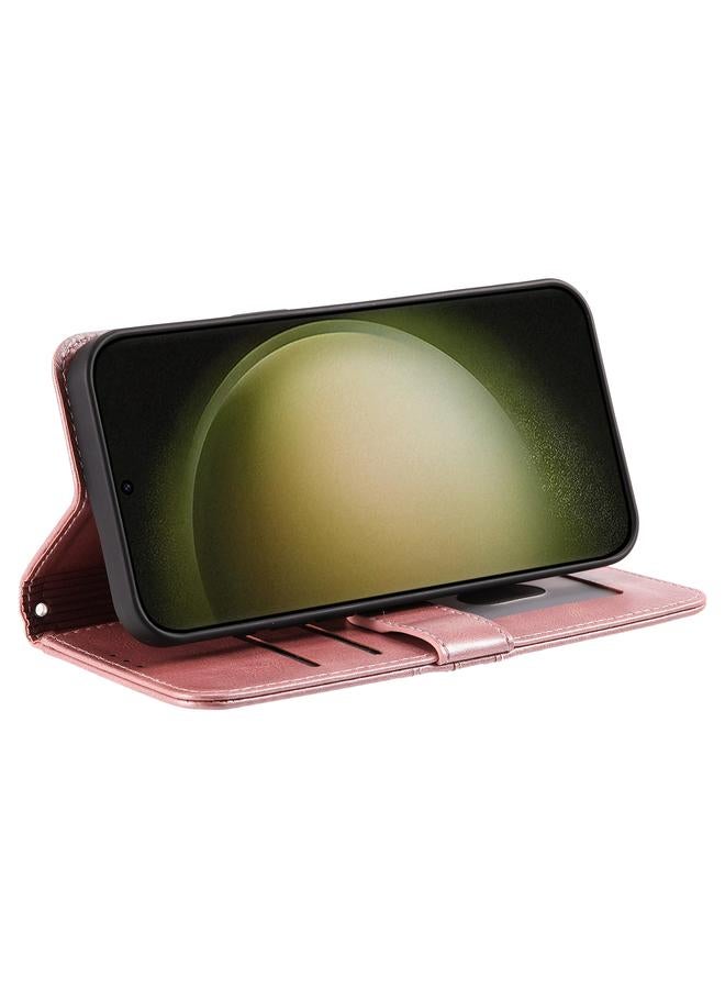 S-TOP Case For Samsung Galaxy S25 Ultra 5G Simple 6-Card Wallet Leather Phone Case - Image 4