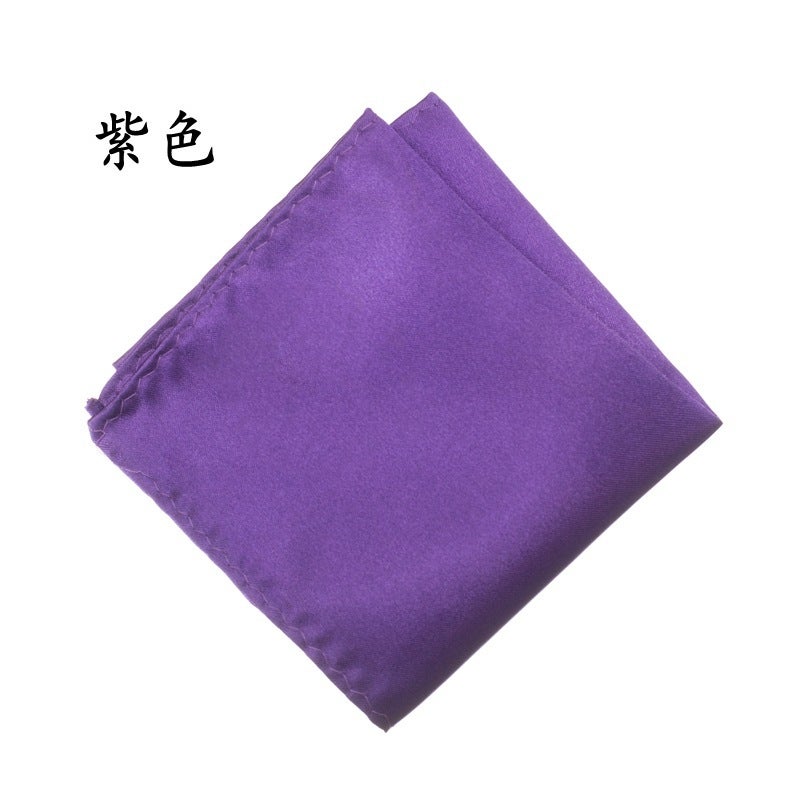 Silk Texture Men'S Pocket Square/Chest Scarf/Handkerchief Banquet Gentleman Suit Pocket Square - Image 1