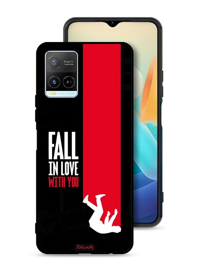 Tolwak Vivo Y21 Protective Case Cover Fall In Love With You - Image 1